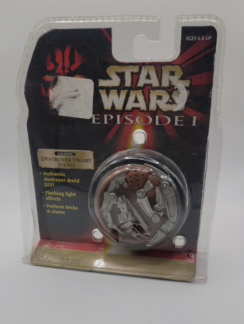 Star Wars Episode I Destroyer Droid Yo-Yo - Silver & Brown